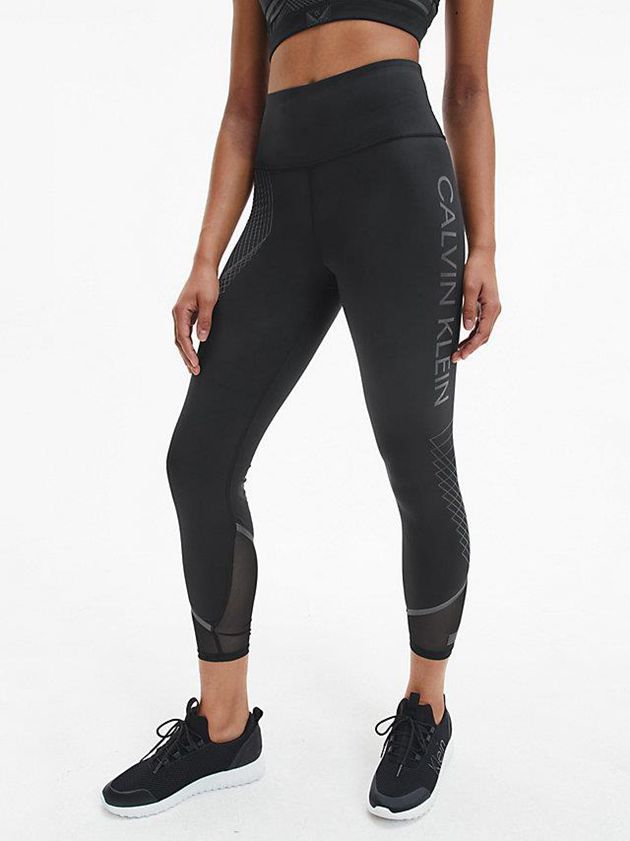 Calvin Klein USA 7/8 Gym Womens Leggings Black 2617594-IR